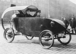 Este automóvil se vio circular en Berlín en 1921