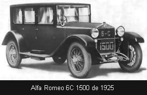 Alfa Romeo 6C 1500 de 1925