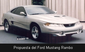 Propuesta del Ford Mustang Rambo