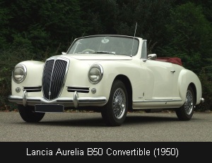 Lancia Aurelia B50 Convertible)