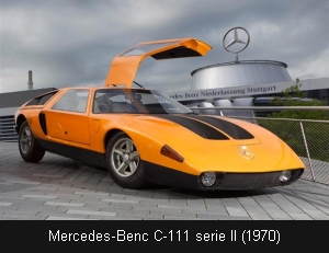 Mercedes-Benz C-111 serie II (1970)