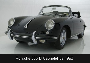 Porsche 356 B Cabriolet de 1963
