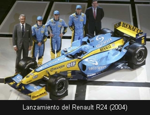 Lanzamiento del Renault R24 (2004)