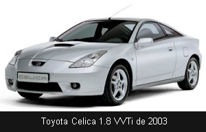 Toyota Celica 1.8 VVTi de 2003