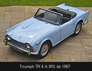 Triumph TR 4 A IRS de 1967