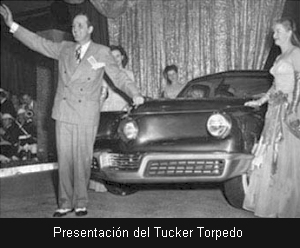 Presentación del Tucker Torpedo